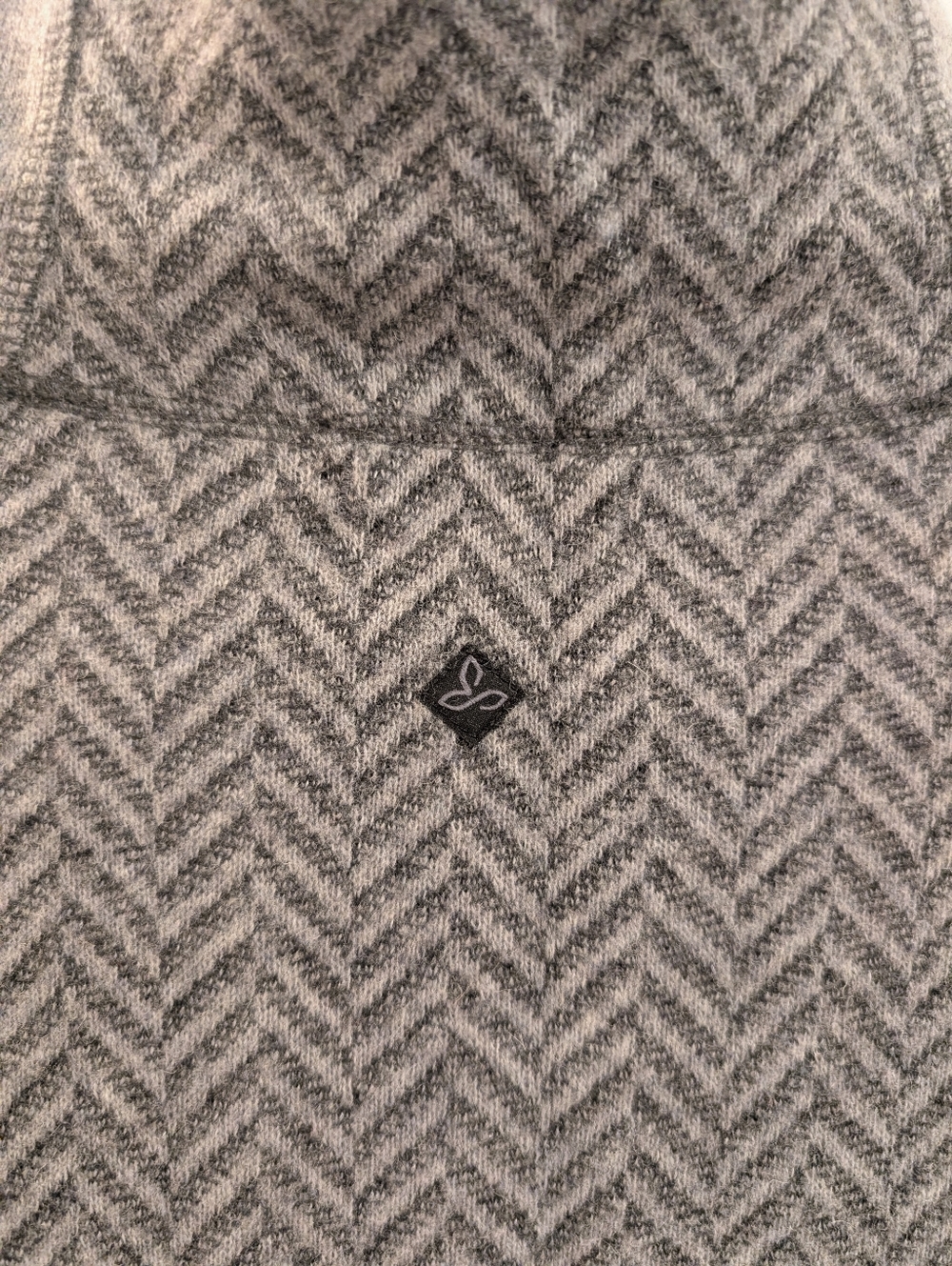 Gray Prana Lucia Cowl Neck Sweater - Picture 6 of 9